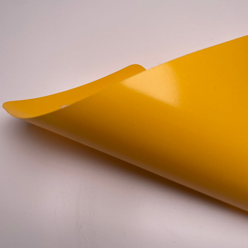 Ulkokäyttöön vedenpitävä kangas Nylon kangas 430g 2,5m leveä Texland Yellow