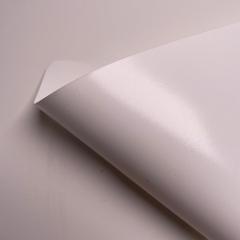 Lona impermeavel exterior-tela de Nylon 430g 2.5m larg Branco texland