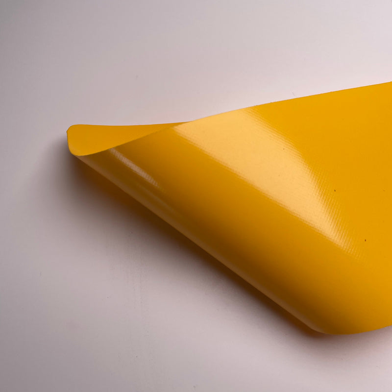 Lona para camioes Lona impermeavel exterior Tela de Nylon 430g 2.5m larg Amarelo texland