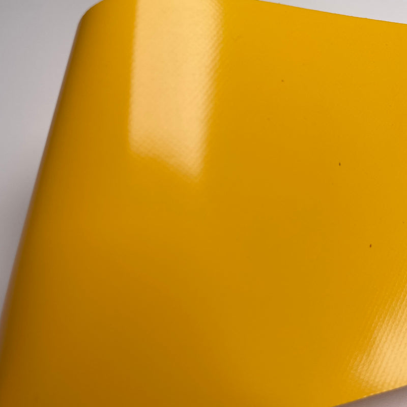 Lona para camioes Lona impermeavel exterior Tela de Nylon 430g 2.5m larg Amarelo texland