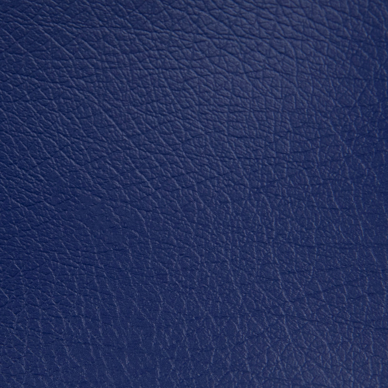 Flame Retardant Leatherette Fabric | Navy Blue