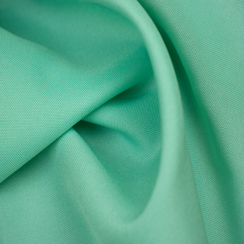 Edullinen minimikangas 100% polyesteri aqua green