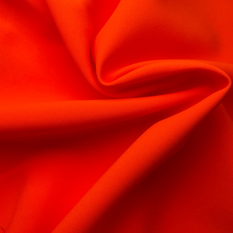Billig Minimate Stoff 100 Polyester Fluorescerende Oransje Høy synlighet