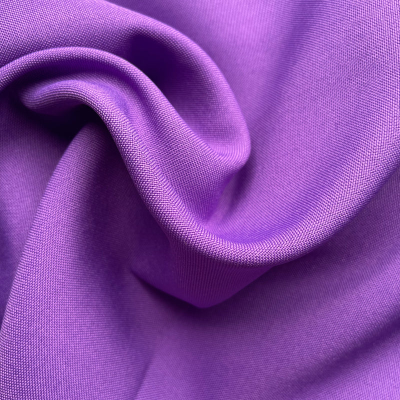 Billig Minimate Stoff 100 Polyester Lys lilla