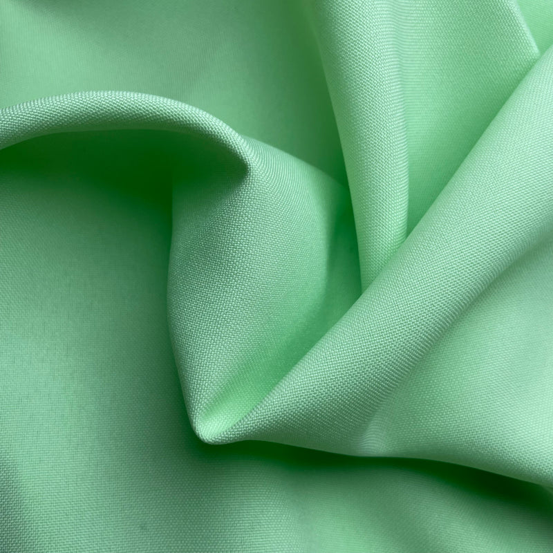 Billig Minimate Stoff 100 Polyester Lys Lime Grønn