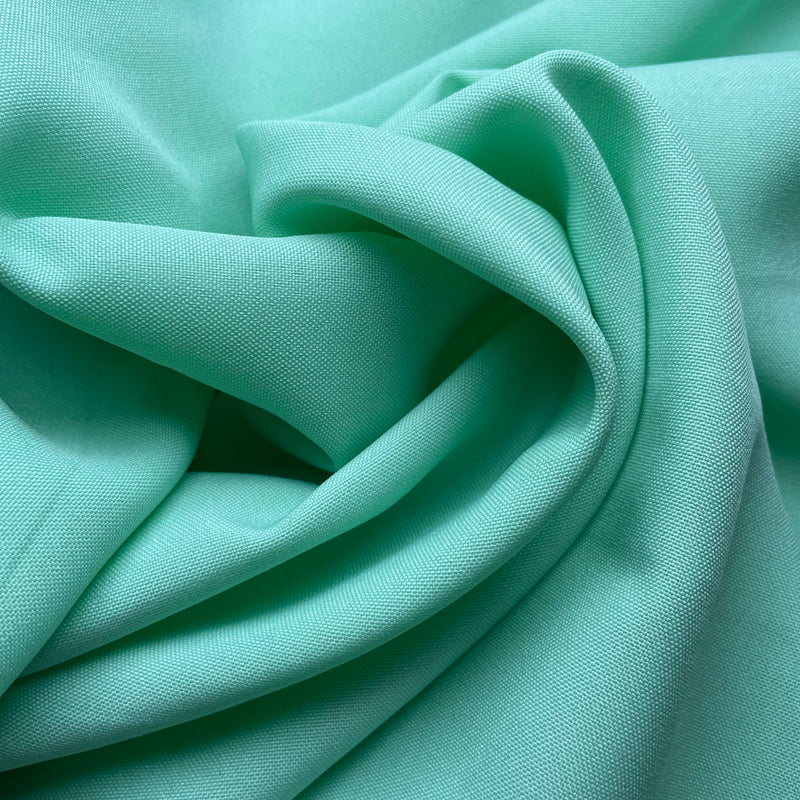 Billig Minimate Stoff 100 Polyester Lys Mint Grønn