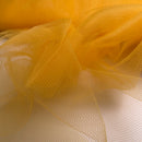 Tecido Tule a metro Amarelo Mostarda Texland