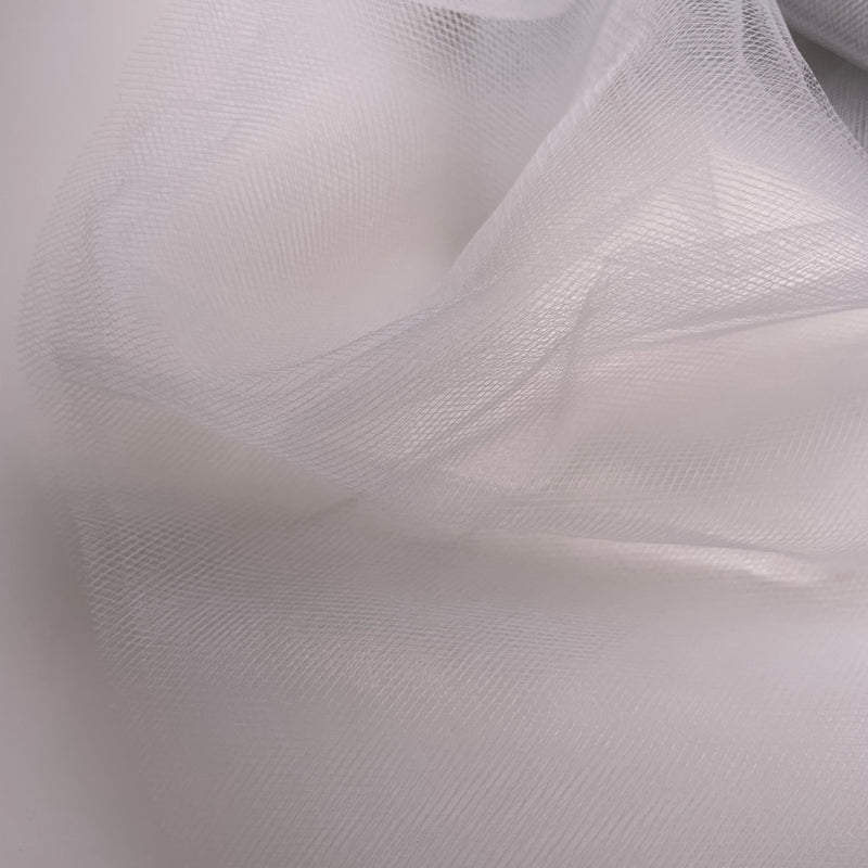 Tyllstoff i metermål Medium White Texland
