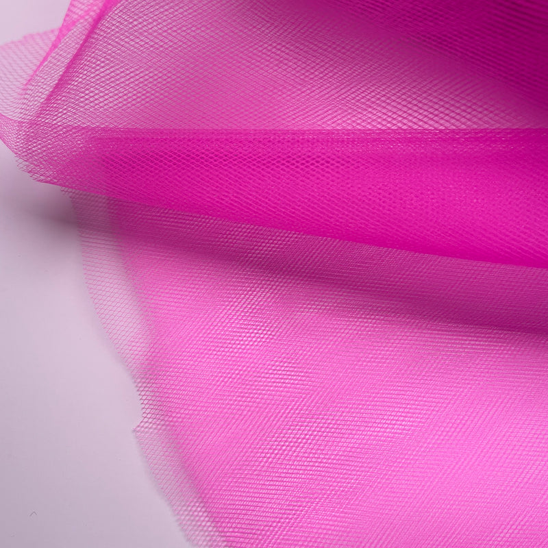 Tulle Fabric (3m Width) | Fuchsia Pink