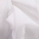 Perforerat stickat foder - vitt