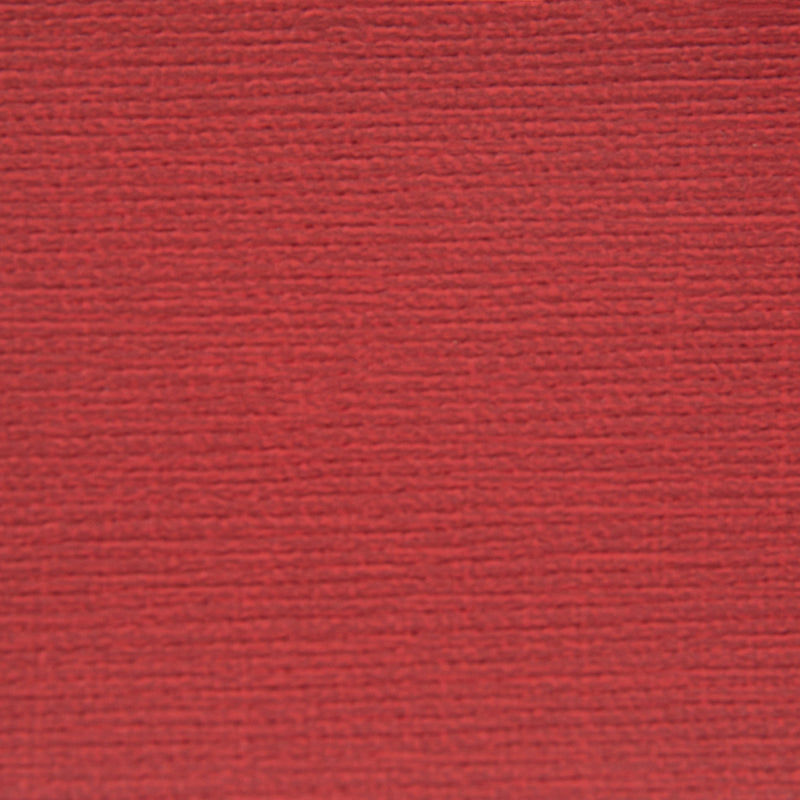 Leatherette Fabric | Linen-Look Vinyl | Red