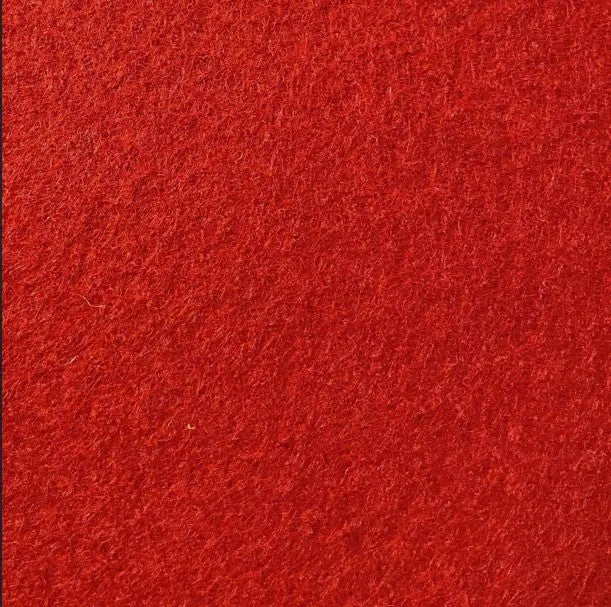 Alcatifa para Eventos e Feiras 2m Largura 450g | Vermelho