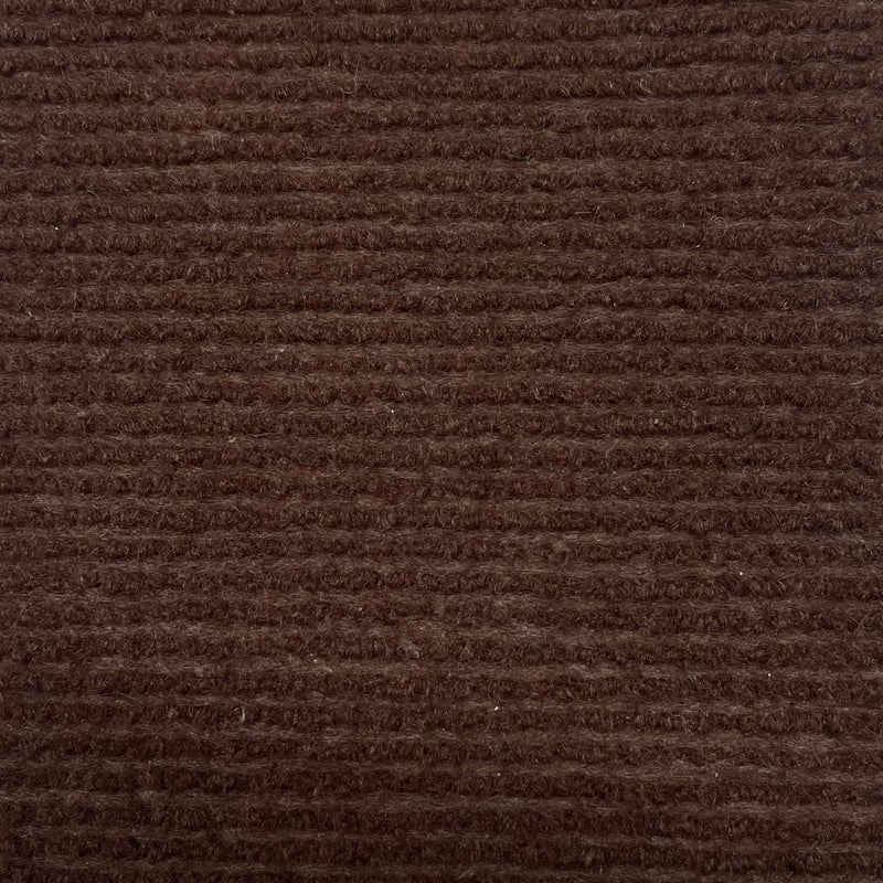 Beige ribbet stivt teppe Texland
