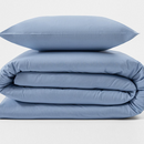 Capa de Edredão 270x220 Azul Pastel | ROY | Edredom King Size 