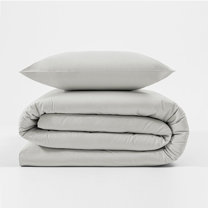 Capa de Edredão 270x220 Cinza Claro | ROY | Edredom King Size 