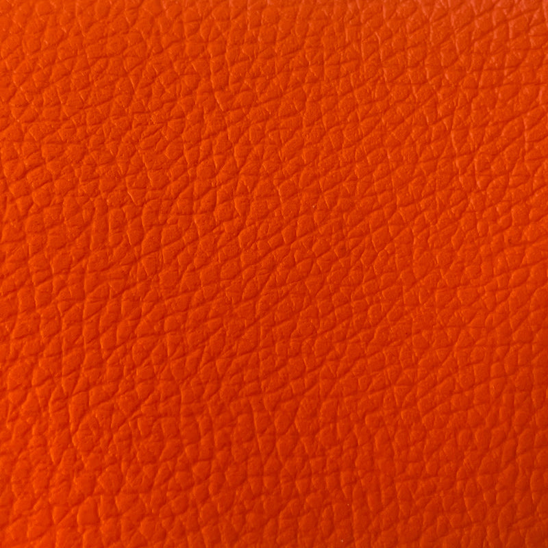 Couro Sintético para Estofos em PVC | 1.3mm Laranja