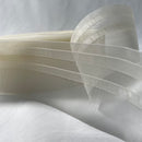 Fita para cortinas Transparente 10cm Largura | Efeito Onda Perfeita 