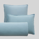 Fronha para Almofada 100% Algodão Stonewash Azul | 65x65