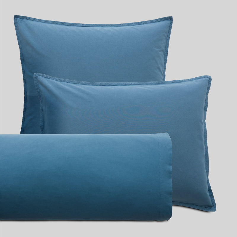 Pillowcase Cotton 65x65 Stonewash | STON | Dark Blue