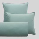 Fronha para Almofada 100% Algodão Stonewash Verde Água | 65x65