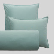 Pillowcase with Double Topstitching 65x65 Stonewash | STON | Water Green