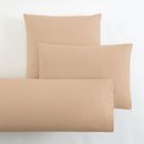 Fronha para Almofada Flanela 100% Algodão | Bege Areia 65x65