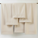 Jogo de Cama Casal  King Size 260x290cm Cetim Algodão Bege | Lençóis