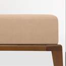 Lençol de Baixo Flanela com Elástico 160x200 Bege Areia Casal CHARM