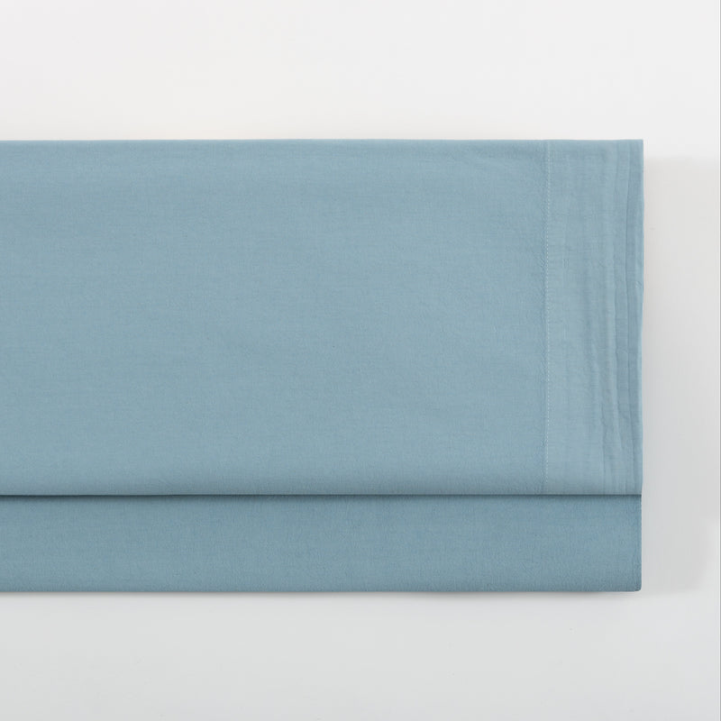 Flat Sheet 100% Cotton Stonewash 270x300 | STON | Blue
