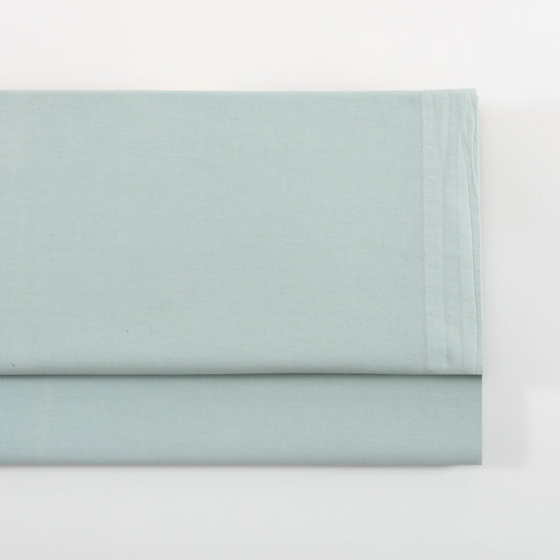 Flat Sheet 100% Cotton Stonewash 270x300 | STON | Light Blue