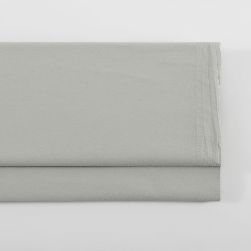 Lençol de Cima 100% Algodão Stonewash 240x300 | Cinza Claro