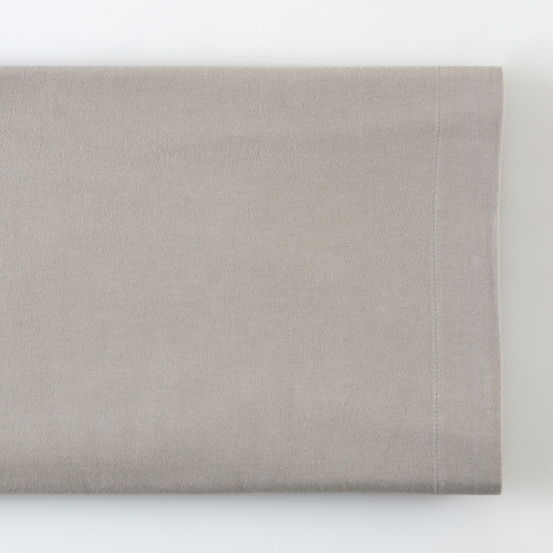 Flat Sheet Flannel 240x300 | CHARM | Light Grey