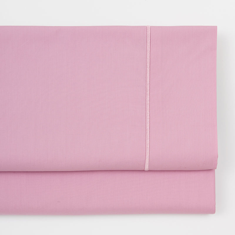 Flat Sheet Percale 200 Thread 270x310 | ROY | Pink 