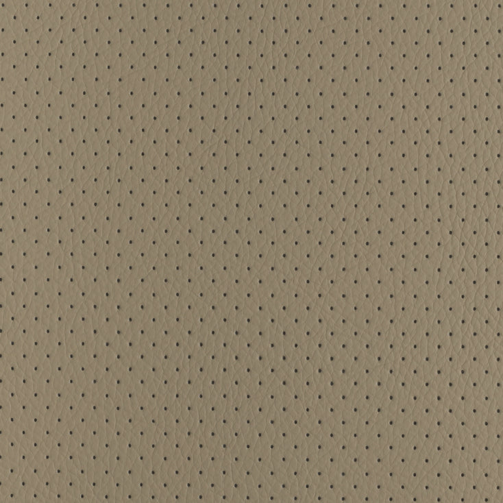 PU Leather Perforated  | Car Upholstery Fabric Bege Ivory