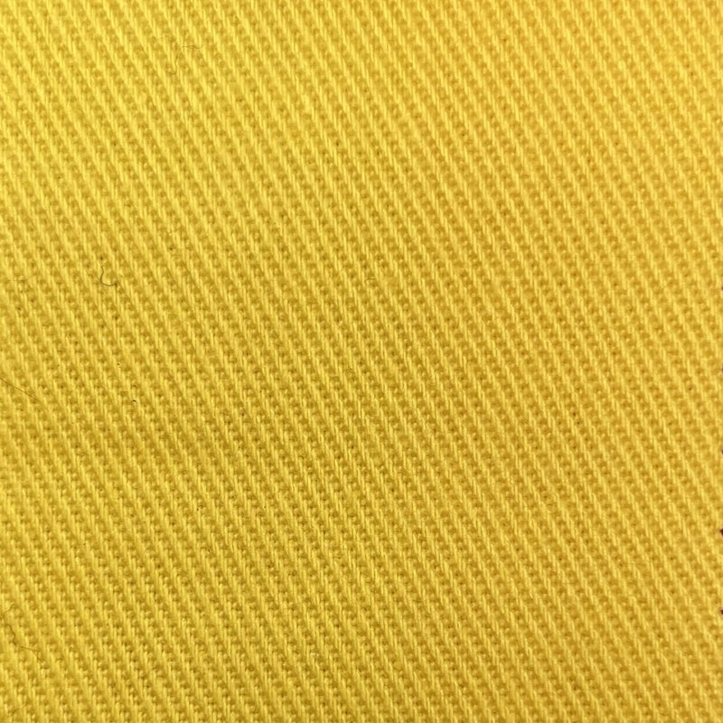 Sarja 100% Algodão Amarelo 300g/m2