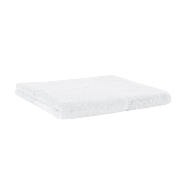 Tapete de Banho Antiderrapante 700g 60x90 | 100% Algodão Branco