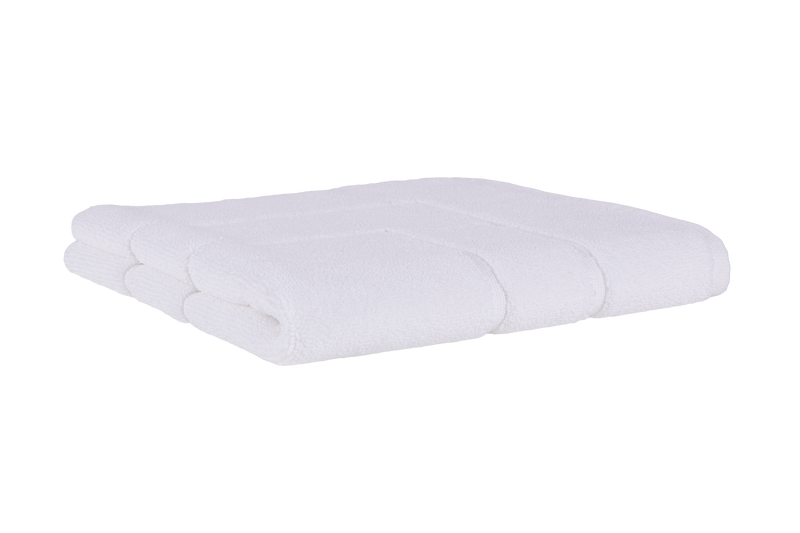 Tapete de Banho 60x100 Branco | Tapete Absorvente 100% Algodão 