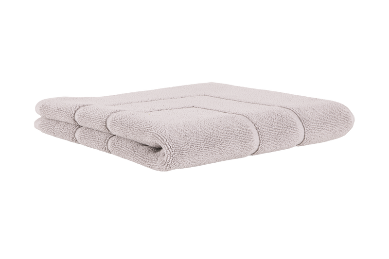 Tapete de Banho 60x100 Cinza Claro | Tapete Absorvente 100% Algodão 