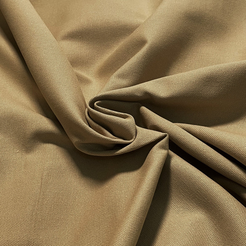 Lerretsstoff 240g | Mørk beige
