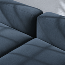Tecido Chenille Antimanchas para Sofá Interior | Azul Oceano