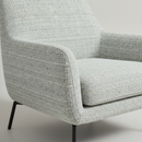 Tecido Chenille para Sofás Multicolor | Cinza Prata