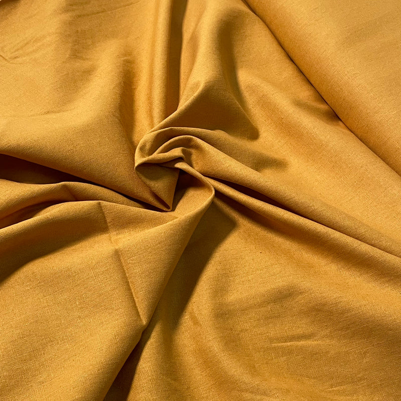 Tecido Meio Linho 200g 1.35m Largura | Amarelo Pastel