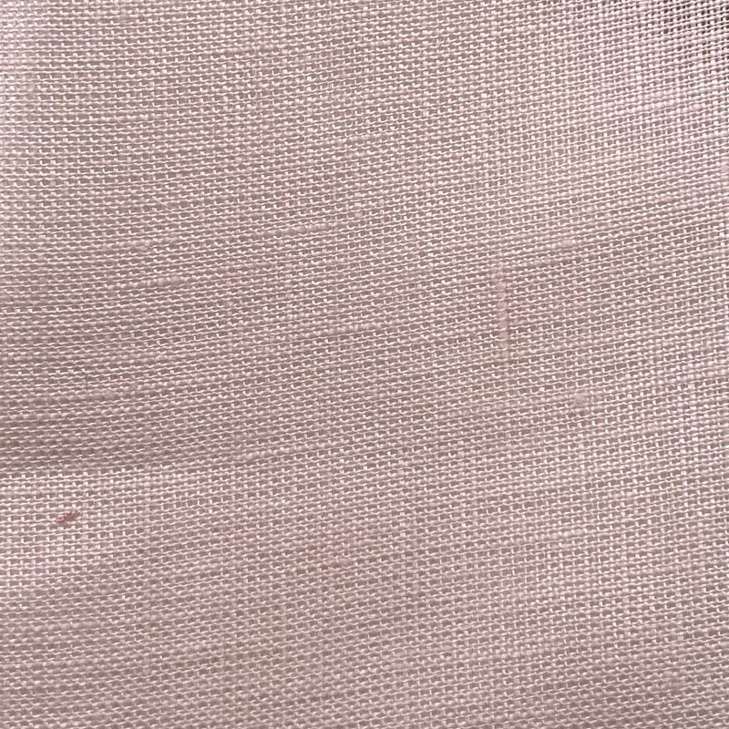 Halv linstoff på meter baby rosa Texland 