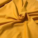 Tecido Meio Linho Mix Reciclado | Amarelo Mostarda