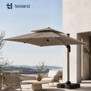 Water Resistant Oxford Polyester Outdoor Canopy Fabric 160g | Beige