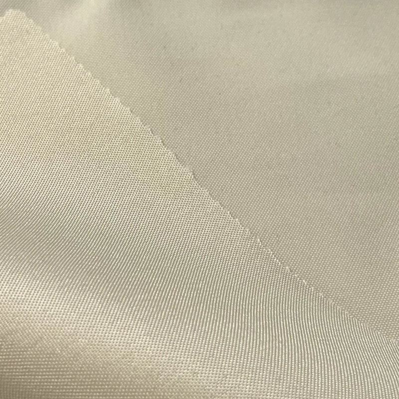 Water Resistant Oxford Polyester Outdoor Canopy Fabric 135g | Cream