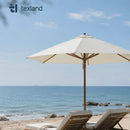 Water Resistant Oxford Polyester Outdoor Canopy Fabric 135g | Cream