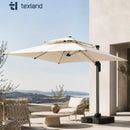 Water Resistant Oxford Polyester Outdoor Canopy Fabric 135g | Cream