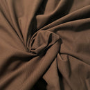 Tecido Panamá 300g 100% Algodão | Castanho