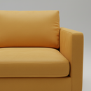 Tecido Suede Antimanchas para Estofar Sofás | NEO | Amarelo Mostarda